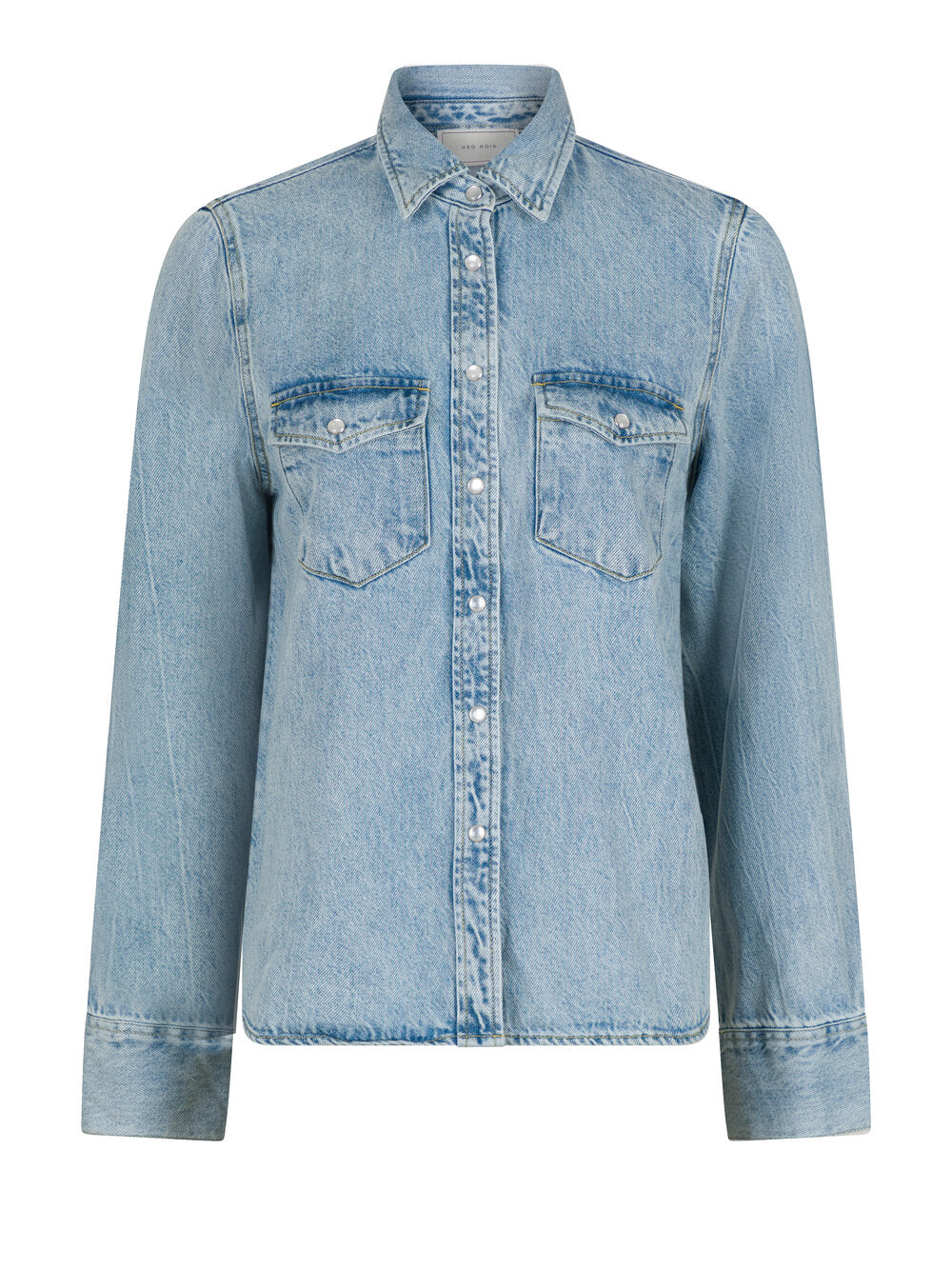 Roger Denim skjorte - Smoke Blue